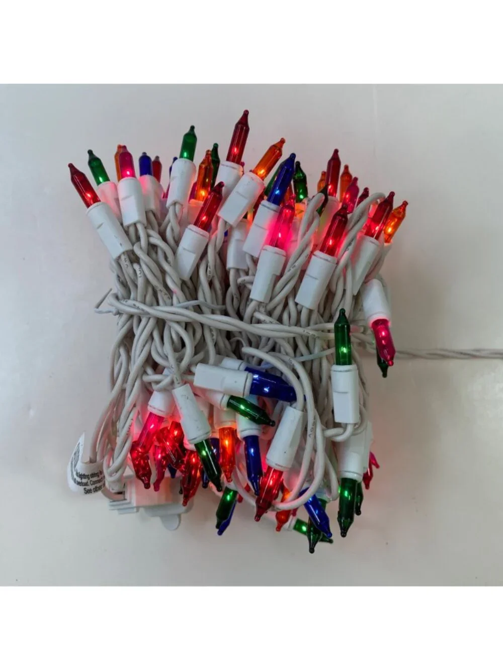 Brizled Outdoor Icicle Lights 300 Count Multicolor Christmas String Lights